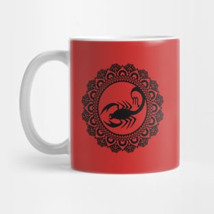 Scorpio Zodiac Mandala Mug